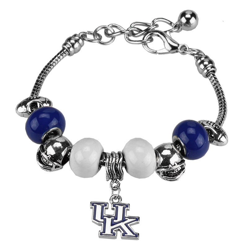 Univeristy of Kentycky - Kentucky Wildcats - The Touchdown Charm Bracelet