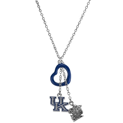 Kentucky Pride - Heart Necklace