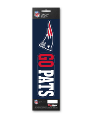 New England Patriots - NFL Team Slogan Decal