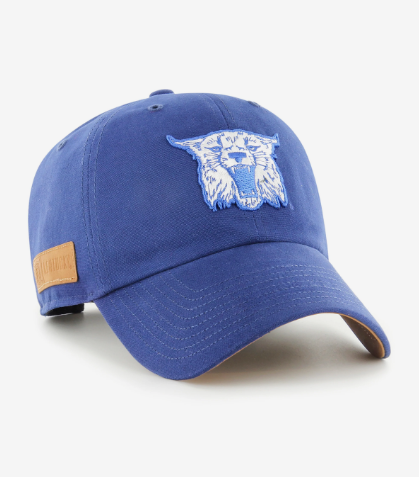Kentucky Wildcats - Vintage Royal Artifact Clean Up Hat, 47 Brand
