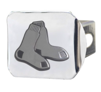 Boston Red Sox - Chrome Hitch Cover