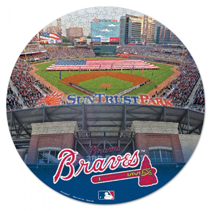 Atlanta Braves - MLB Stadium 500 Piece Puzzle in Box