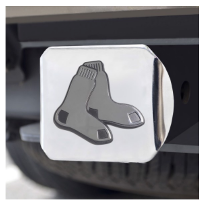 Boston Red Sox - Chrome Hitch Cover