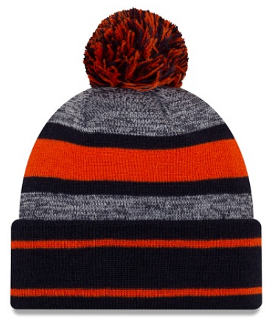 Chicago Bears - One Size Knit Beanie with Pom, New Era