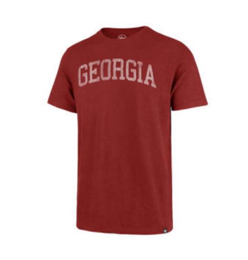 Georgia Bulldogs - Rescue Red Classic Block Scrum T-Shirt