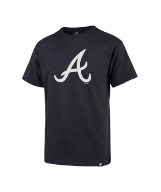 Atlanta Braves - Fall Super Navy Imprint Super Rival Youth T-Shirt