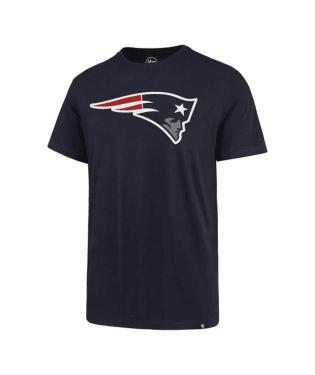 New England Patriots - Light Navy Imprint Club Super Rival Men's T-Shirt