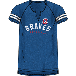 Atlanta Braves - 1974 True Classics Smooth Tunes Notch Neck T-Shirt