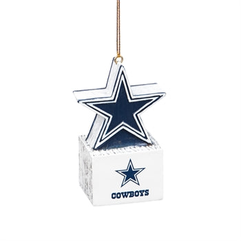 Dallas Cowboys - STAR Mascot Ornament