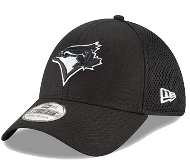 Toronto Blue Jays - MLB Classic 39Thirty Stretch Fit Black Hat, New Era