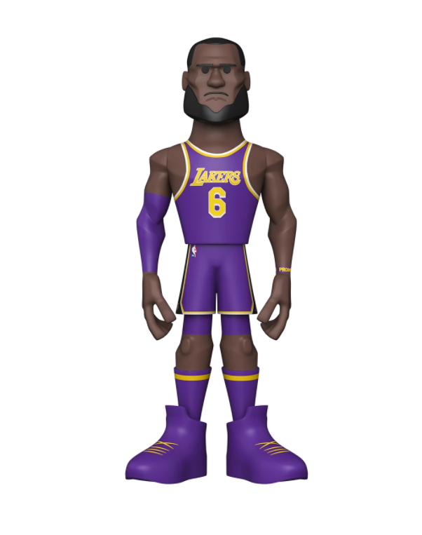 Funko NBA: Los Angeles Lakers - Lebron 12" Gold Figure (with Chase)