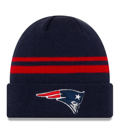 New England Patriots - One Size Cuff Knit Beanie, New Era
