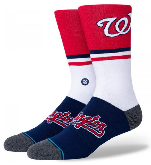 Washington Nationals - Color Crew Socks