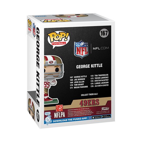 Funko POP! NFL Series 9: San Francisco 49ers - George Kittle Vinyl Figure