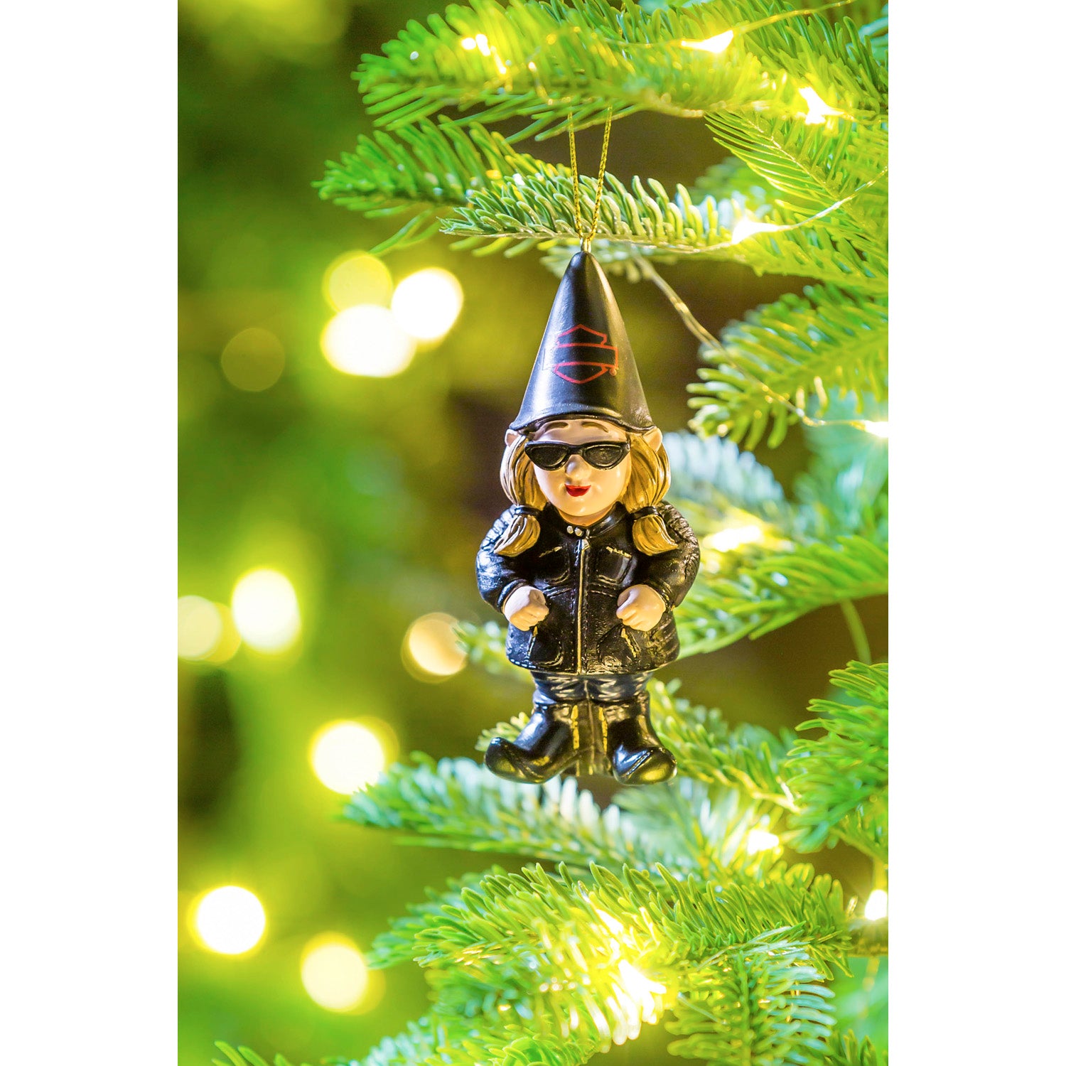 Harley-Davidson - Lady Gnome Ornament