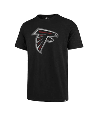 Atlanta Falcons - Jet Black Grit Scrum T-Shirt