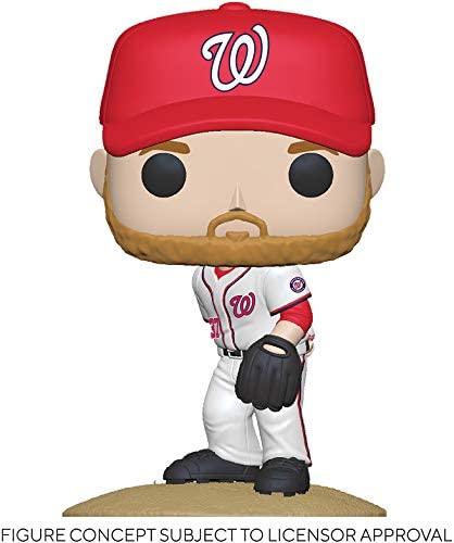 Funko POP MLB: Nationals- Stephen Strasburg (Home Uniform)