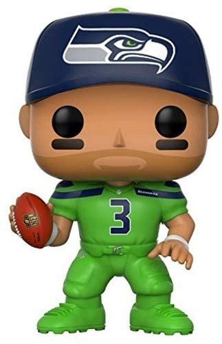 Funko POP! NFL - Russell Wilson (Seahawks Color Rush) Collectible Figure