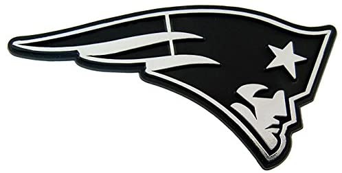 New England Patriots - Logo 3" x 3.2" Metal Auto Emblem