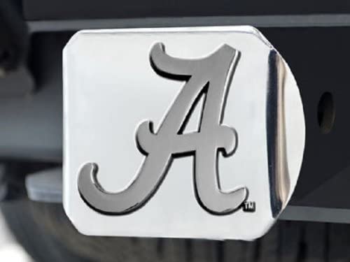 Alabama Crimson Tide - Car Chrome Hitch Cover