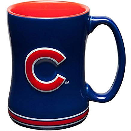 Coffee mug is decorated with your team's bright and colorful graphics Approximately 4.5" tall It holds 14 ounces of fluid and is microwave & dishwasher safe