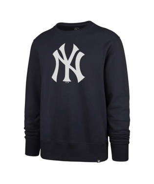 New York Yankees - Fall Navy Headline Men's Crew Sweater