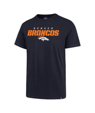 Denver Broncos - Light Navy Traction Super Rival T-Shirt