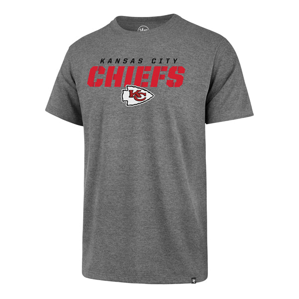 Kansas City Chiefs - Slate Grey Traction Super Rival T-Shirt