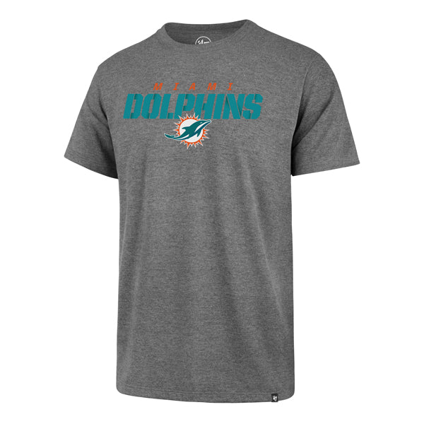 Miami Dolphins - Slate Grey Traction Super Rival T-Shirt