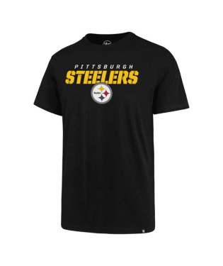 Pittsburgh Steelers - Jet Black Traction Super Rival T-Shirt