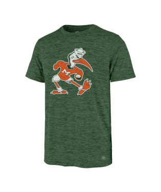 Miami Hurricanes - Vin Dark Green Topmark Impact T-Shirt