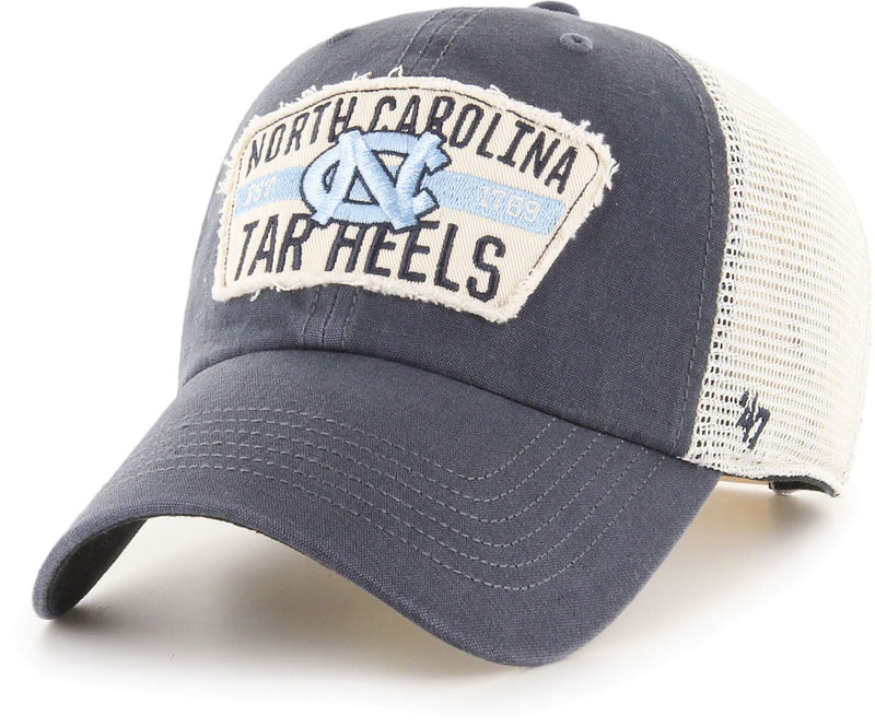 ‘47 Men's North Carolina Tar Heels Navy Crawford Clean Up Adjustable Hat