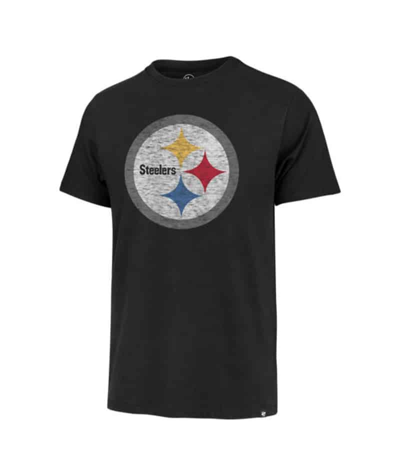 Pittsburgh Steelers - Logo Black T-Shirt