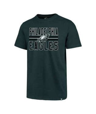 Philadelphia Eagles - Pacific Green Block Stripe Club T-Shirt