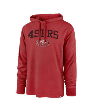 San Francisco 49ers - Red Power Up Club Men's Hoodie