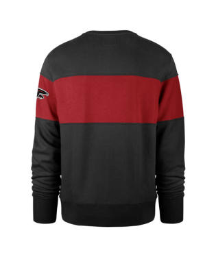 Atlanta Falcons - Jet Black Interstate Men's Crew Sweater