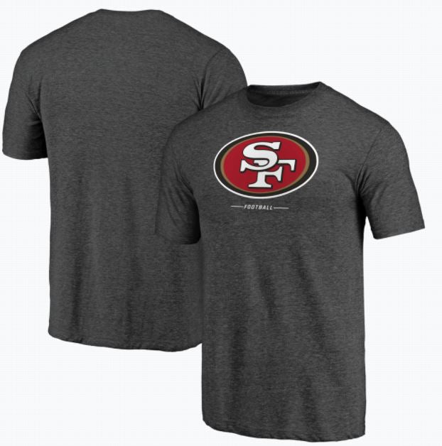 San Francisco 49ers NFL Pro Line Team Lockup Logo T-Shirt