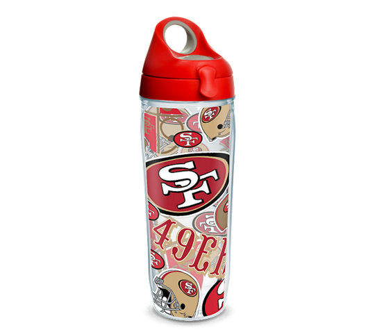 San Francisco 49ers - All Over Wrap with Travel Lid