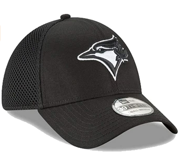 Toronto Blue Jays - MLB Classic 39Thirty Stretch Fit Black Hat, New Era