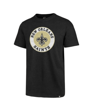 New Orleans Saints - Jet Black End Around Club T-Shirt