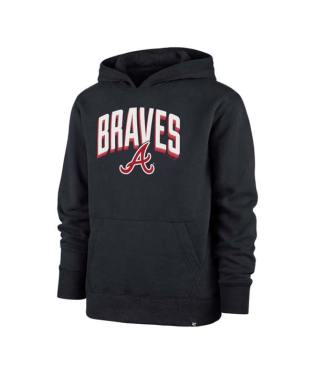 Atlanta Braves - Fall Navy Pop Fly Sport Kids Hoodie