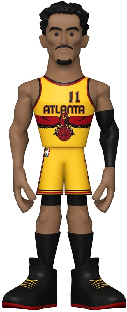 Funko NBA: Atlanta Hawks - Trae Young (Alternate Uniform) 5" Gold Figure (with Chase)
