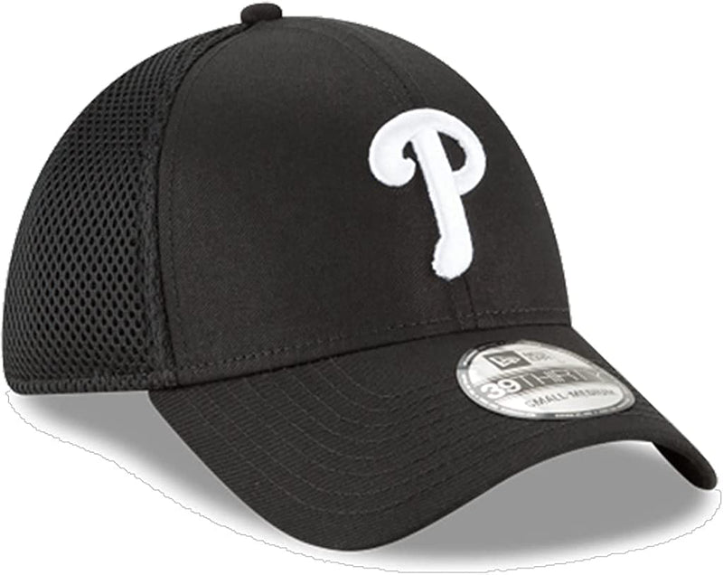 Philadelphia Phillies - Black Neo 39Thirty Flex Hat, New Era