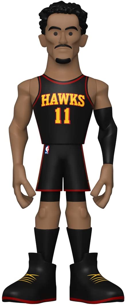 Funko NBA: Atlanta Hawks - Trae Young (Alternate Uniform) 5" Gold Figure (with Chase)