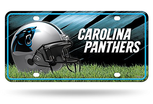 Carolina Panthers NFL Metal Tag License Plate
