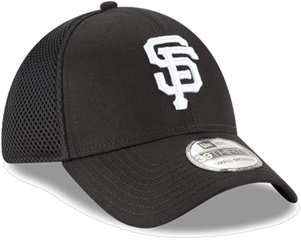 San Francisco Giants - Neo 39Thirty Flex Black Hat, New Era