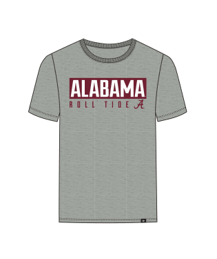 Alabama Crimson Tide - Slate Grey Dub Major Super Rival T-Shirt