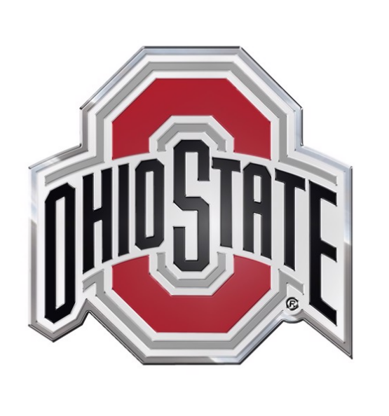 Ohio State University - Embossed Color Emblem