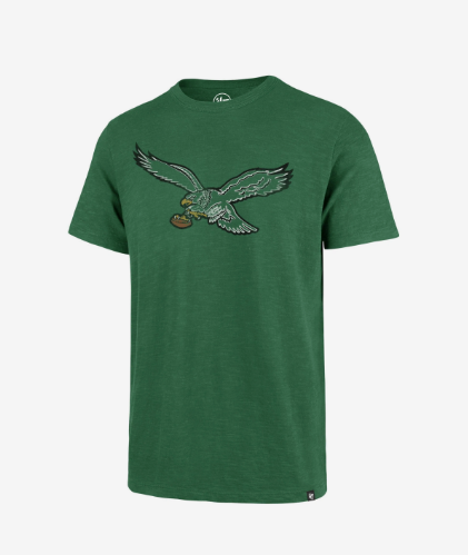 Philadelphia Eagles - Legacy Logo Green T-Shirt