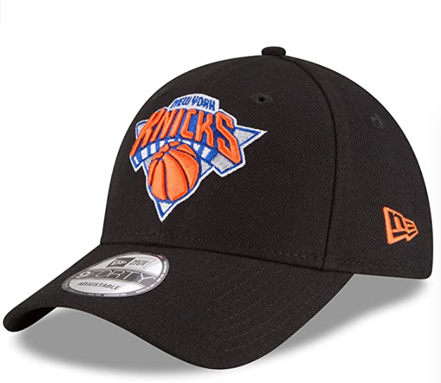 New York Knicks - NBA 9Forty Baseball Black Hat, New Era